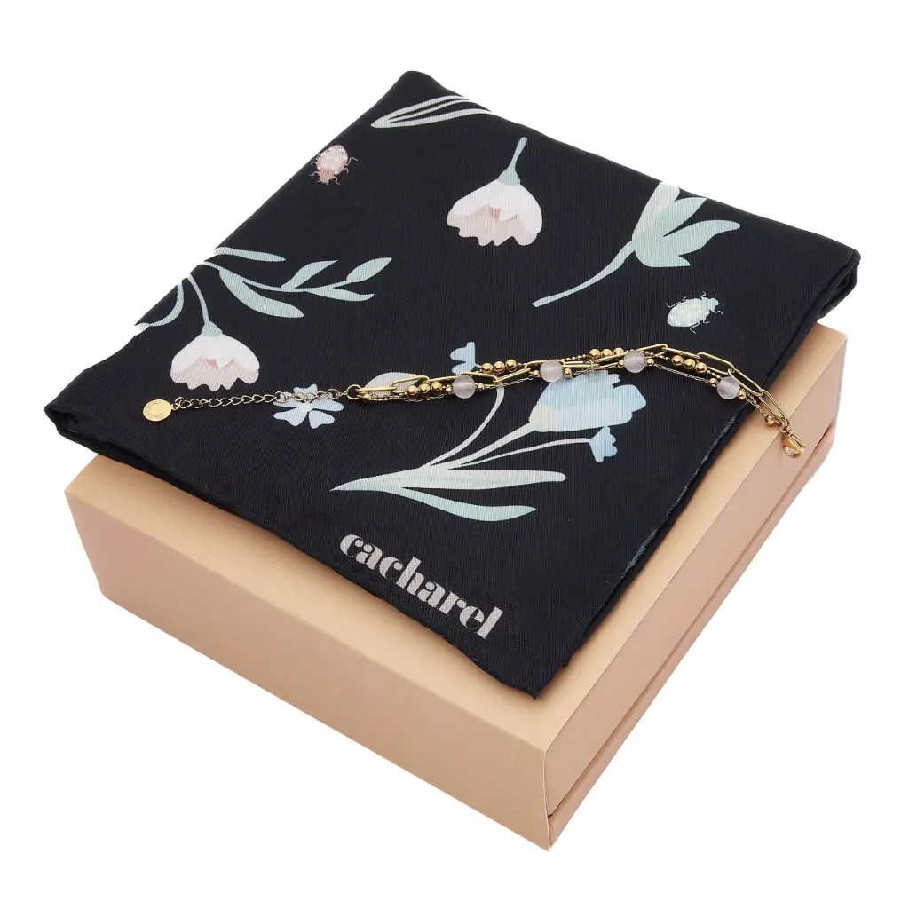 Coffret Cacharel (foulard + bracelet)