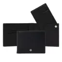 Portefeuille Button Black