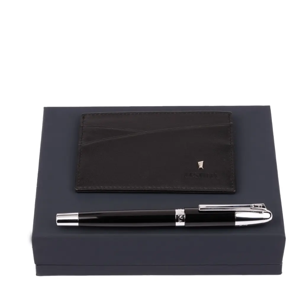 Parure Festina (stylo roller & porte-cartes)