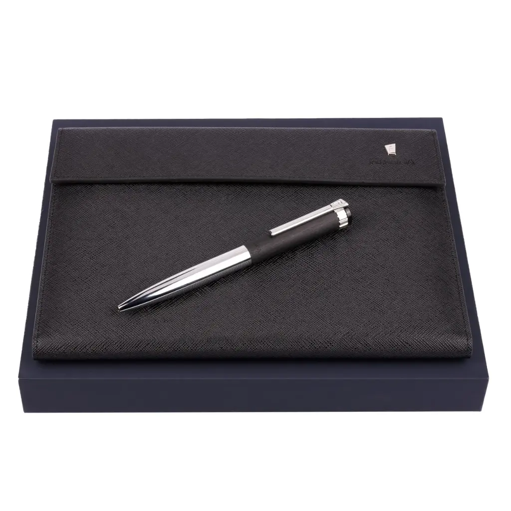 Parure Festina Black (stylo bille & écritoire A5)