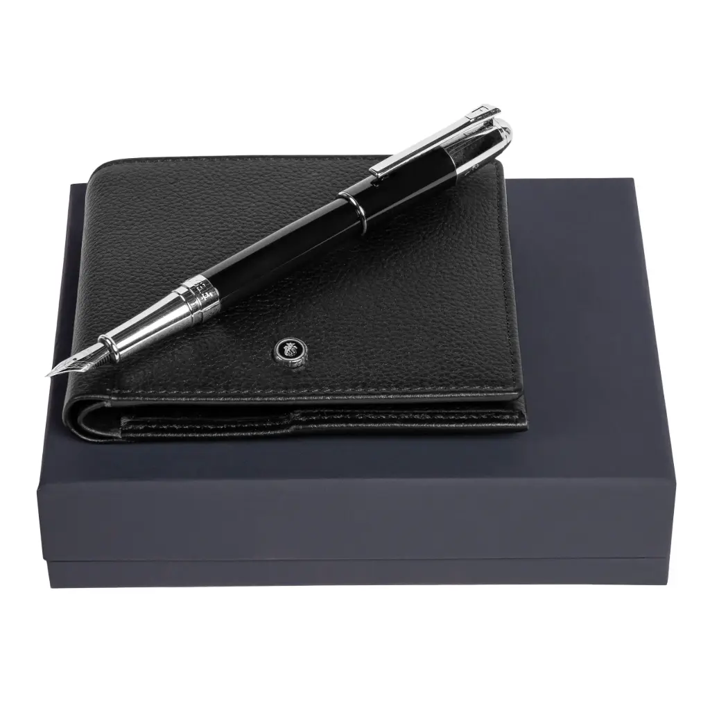 Parure Festina Black (stylo plume & portefeuille)