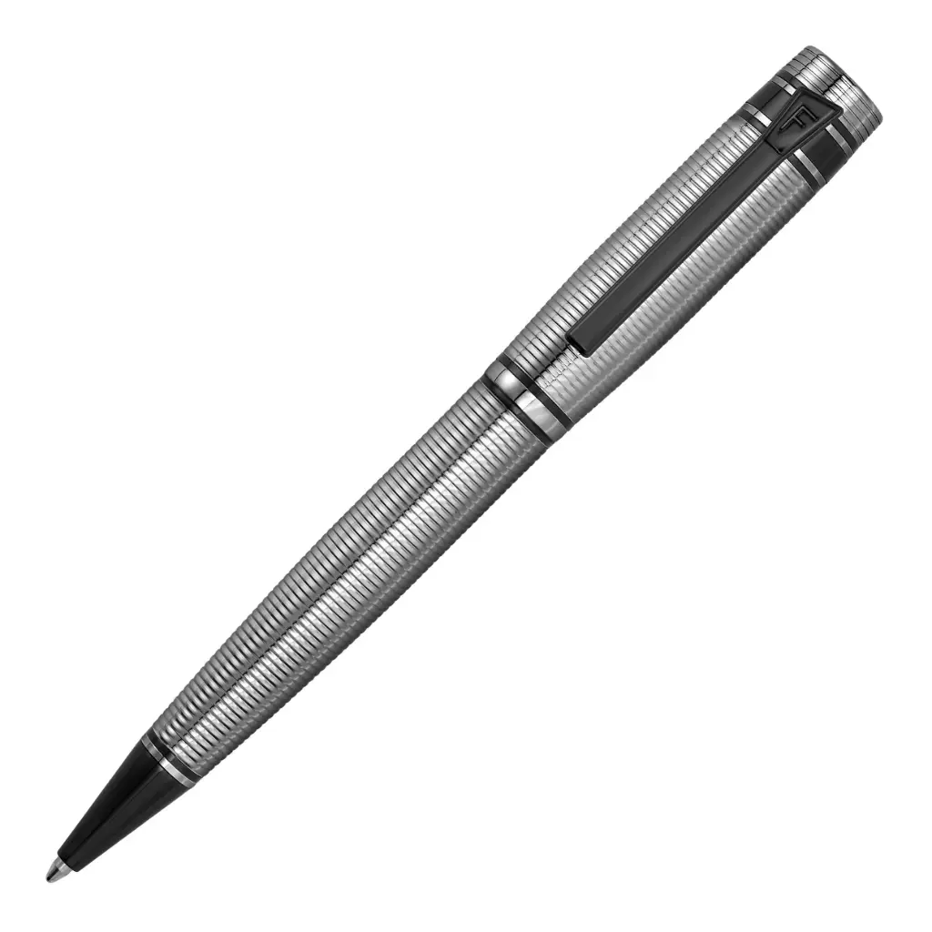 Stylo bille Bold Stripe Chrome & Gun