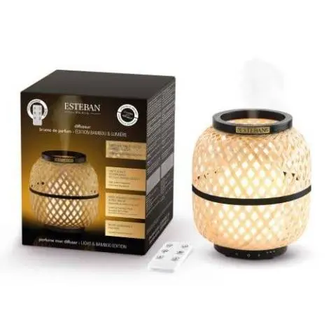 Diffuseur brume de parfum Edition bambou et lumière