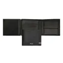 Portefeuille porte-monnaie avec flap Iconic Black