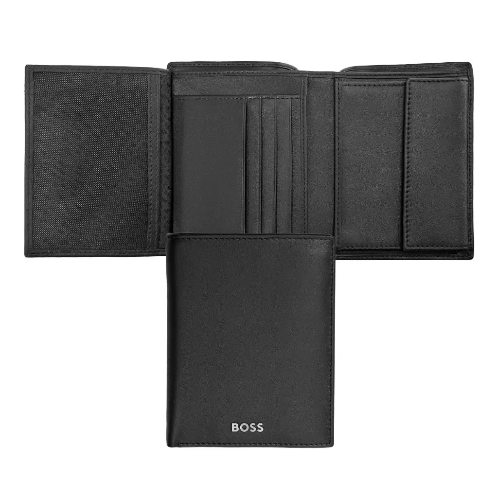 Portefeuille Vertical porte-monnaie avec flap Classic 