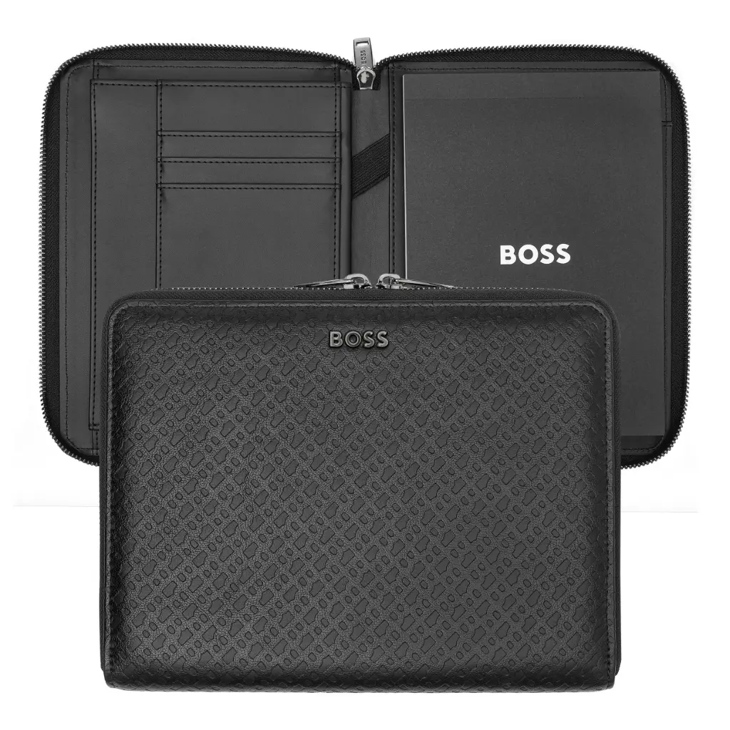 Conférencier A5 Monogram Zipped Black