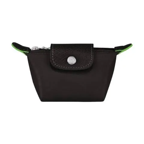 Porte-monnaie Le Pliage Green Toile Recyclée - Noir