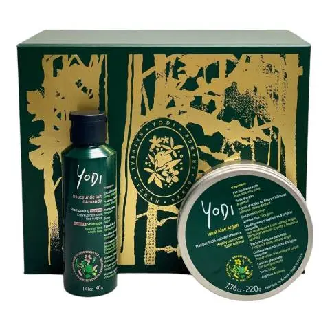 Cheveux secs, abimés, colorés - Masque et shampoing