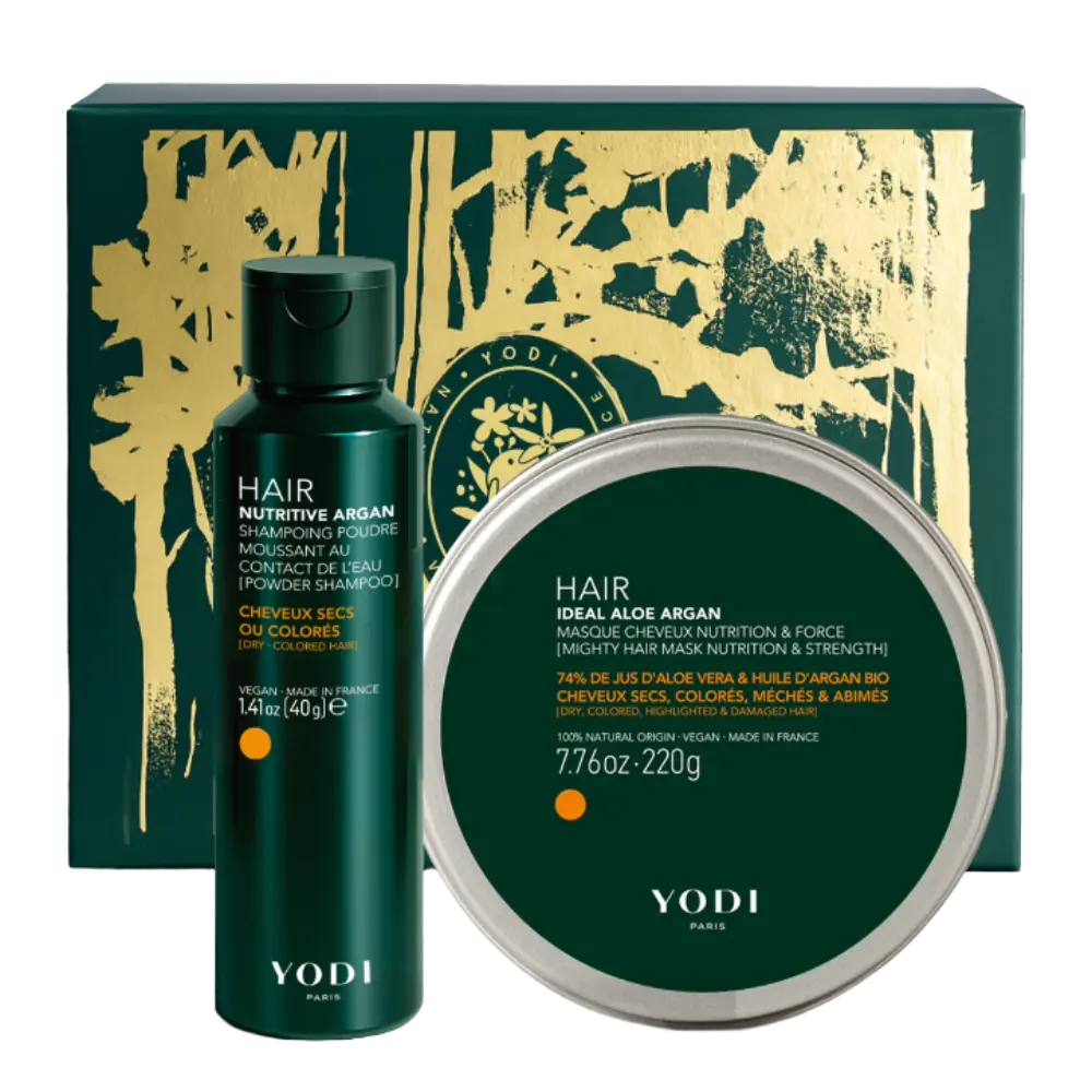 Coffret duo cheveux secs, abimés, colorés