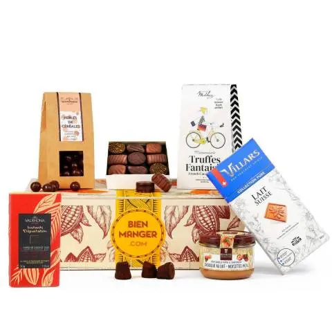 [26841] Panier cadeau Le 100% Chocolat