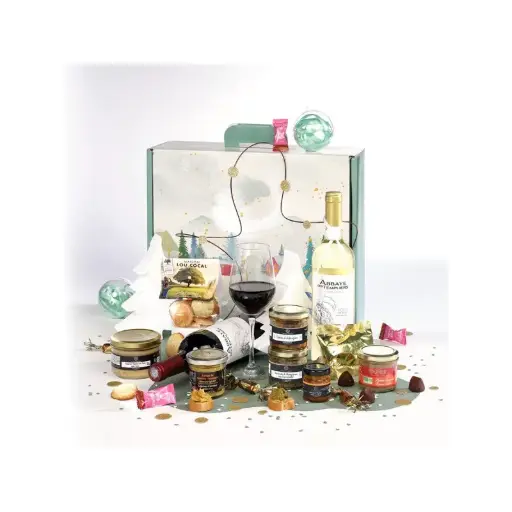 [J4732] Panier Garni de Fêtes Végétarien