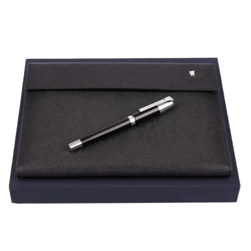 [FPMR187A] Parure Festina Black (stylo roller & écritoire A5)