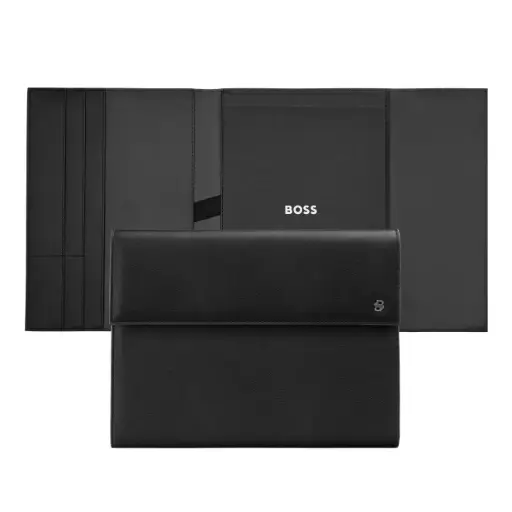 [HDF519D] Ecritoire A4 Double B Black & Gun