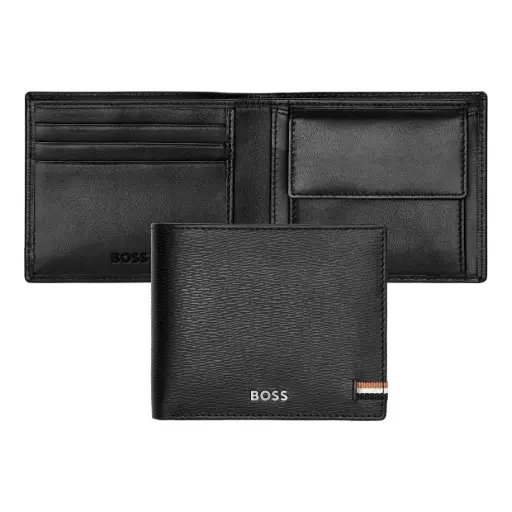 [HLM421A] Portefeuille porte-monnaie Iconic Black