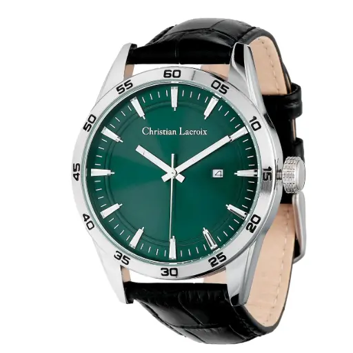 [LMD447A] Montre dateur Tempus Black / Green