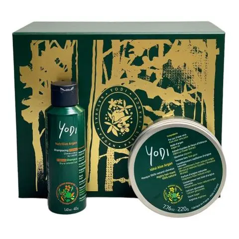 [9] Cheveux légers - Masque et shampoing