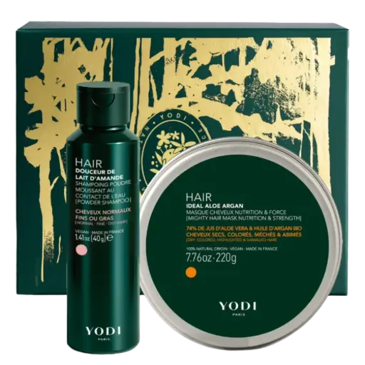 [9] Coffret duo cheveux légers
