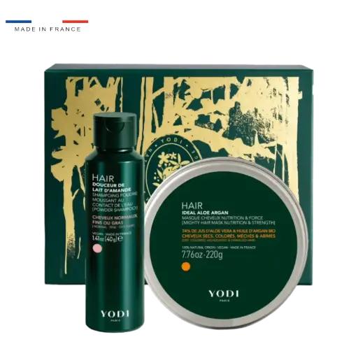 [9] Coffret duo cheveux légers